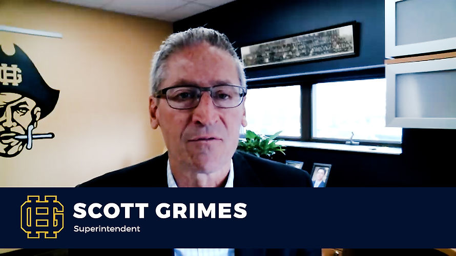 Scott Grimes, Superintendent at Grand Haven